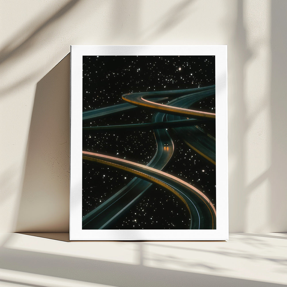 Driving Alone Thinking of You | Canvas