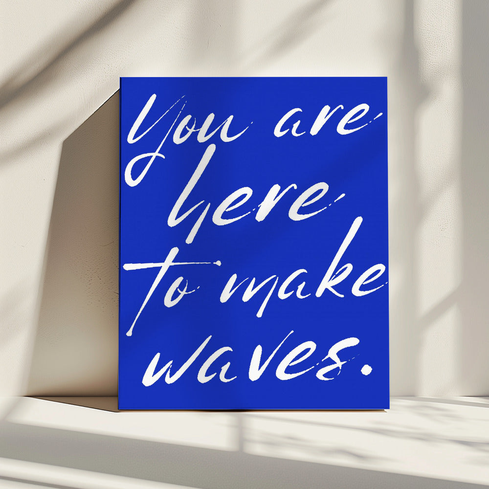 Inspirierendes Motivierendes Zitat | Leinwand
