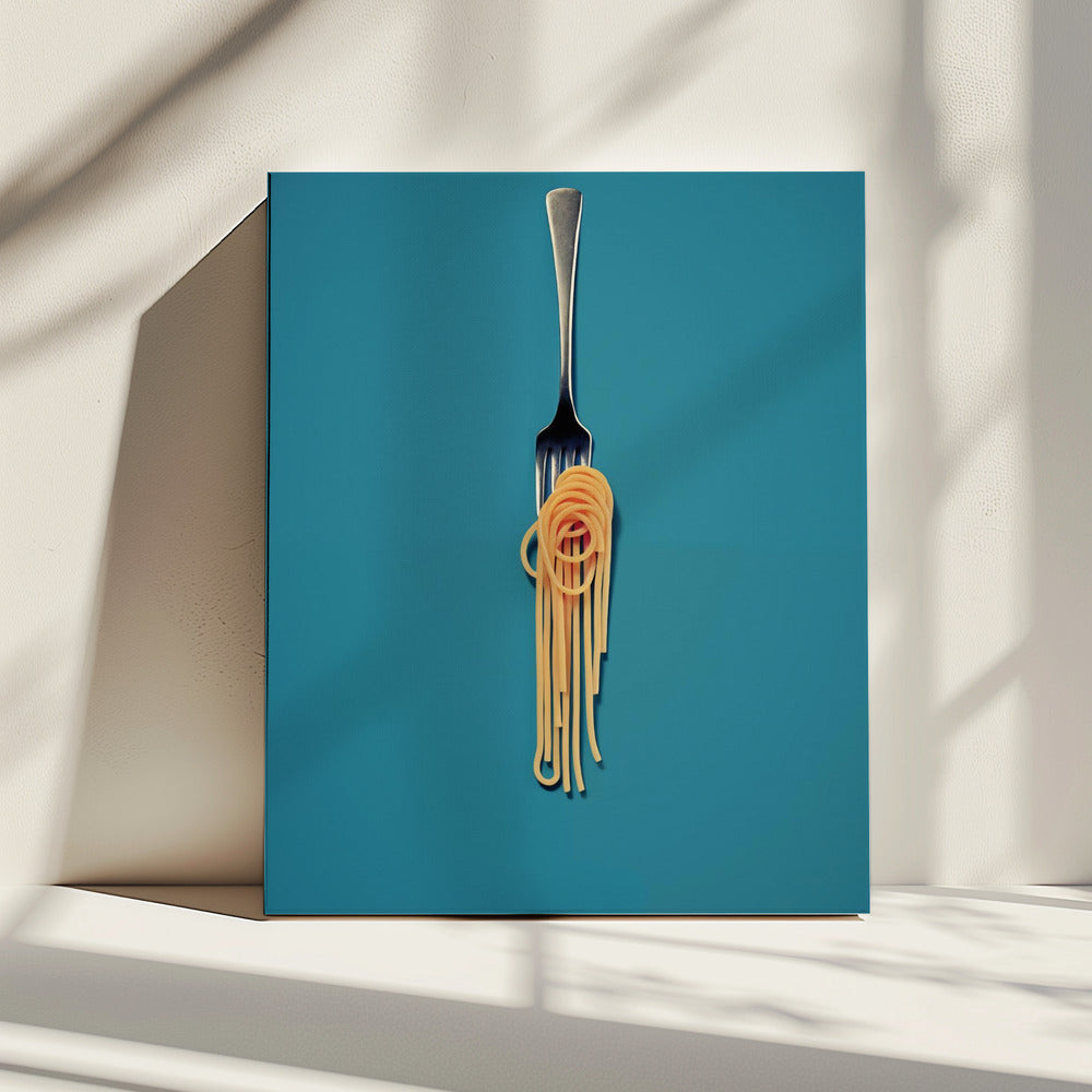 Pasta Swirl Symphonie | Leinwand