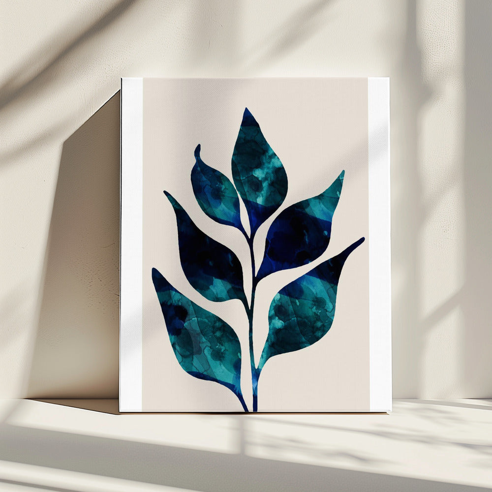 Teal Sprout Studie | Leinwand