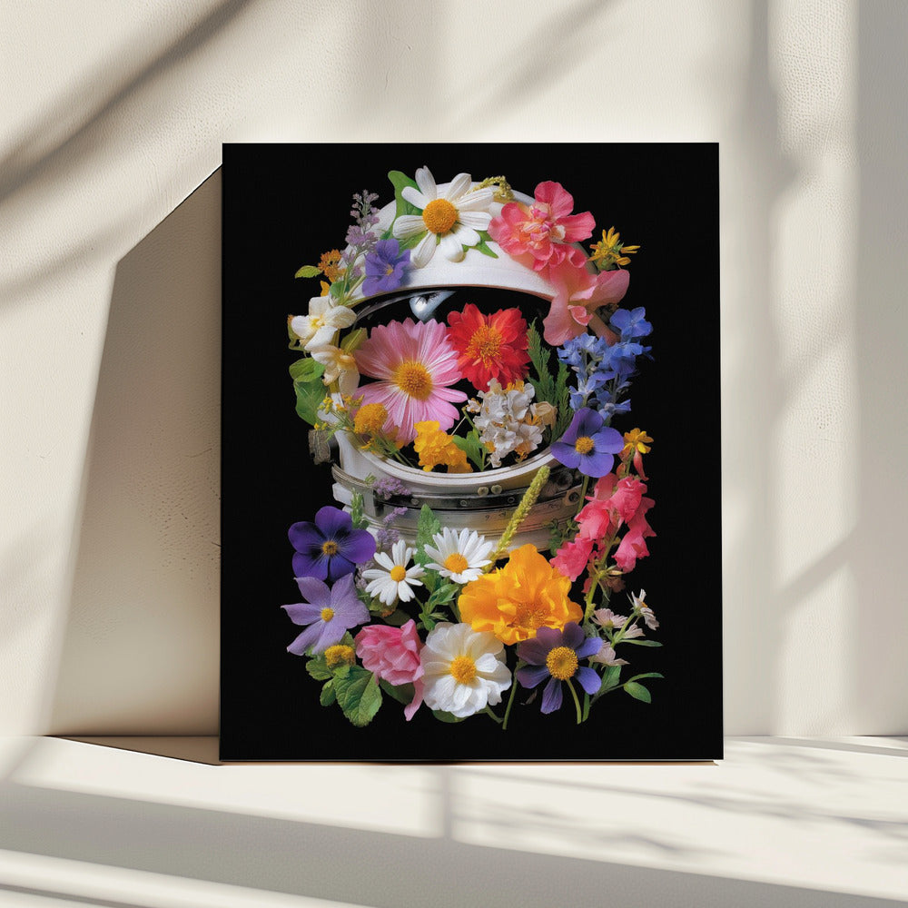 Kosmische Blüte | Leinwand