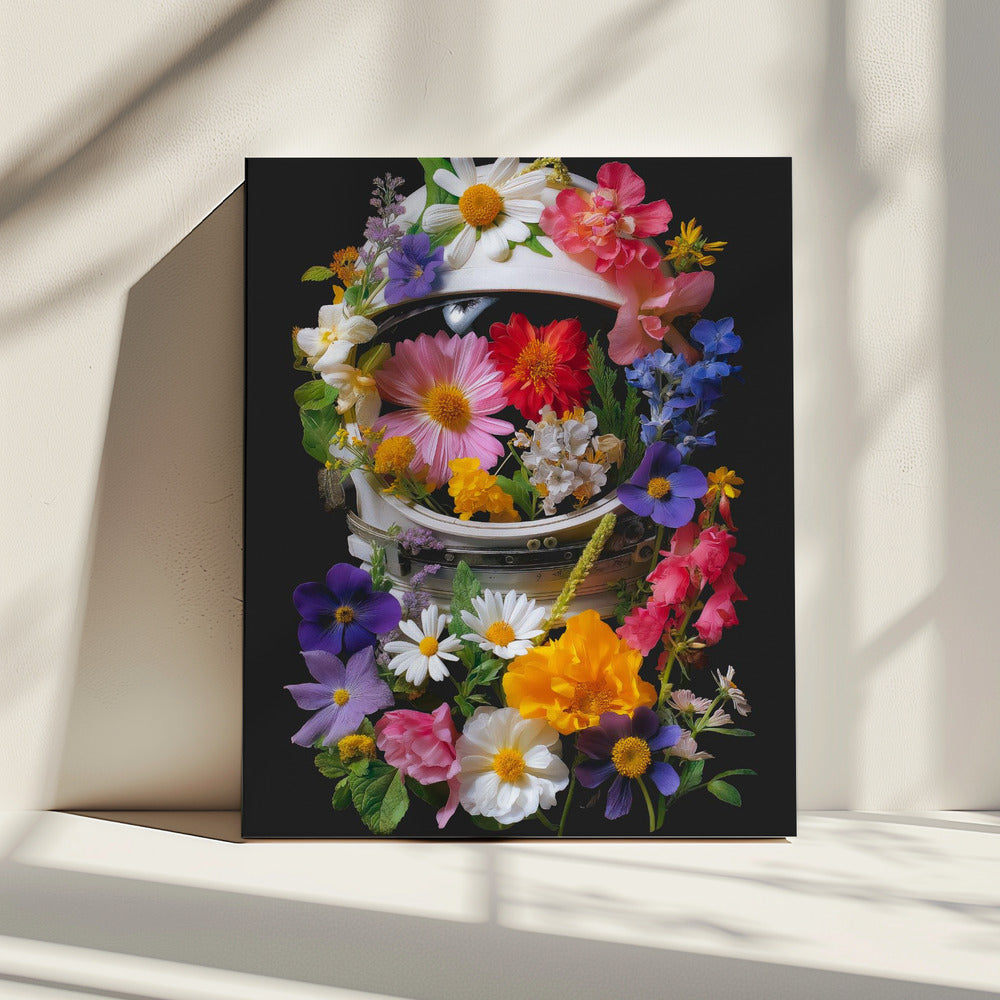 Kosmische Blüte | Leinwand