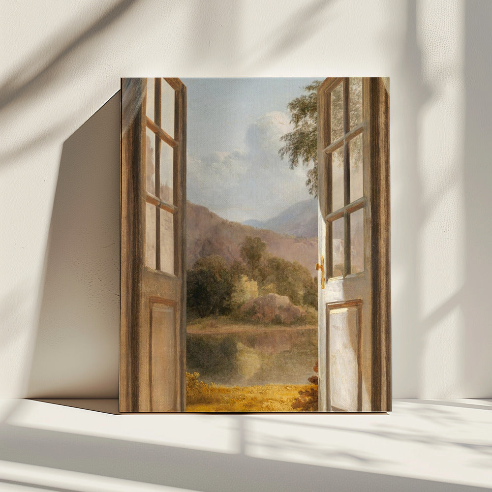 Der Bergblick | Leinwand