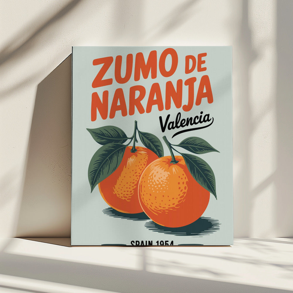 Valencia Orangen | Leinwand