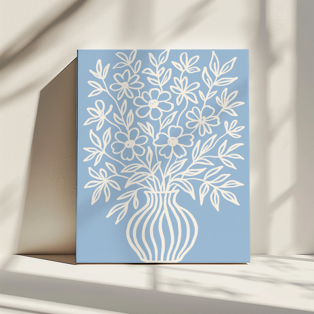 Florale Gelassenheit | Leinwand