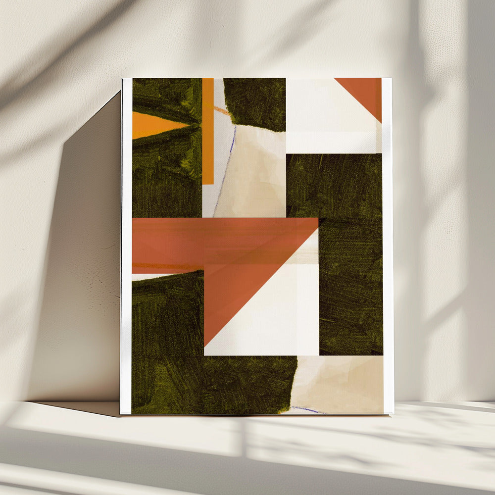 Terra Firma Geometrie | Leinwand