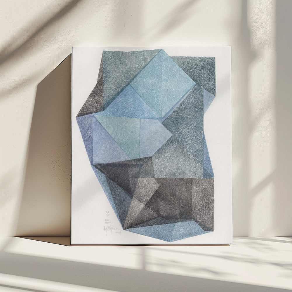 Blauer Stein I. | Leinwand