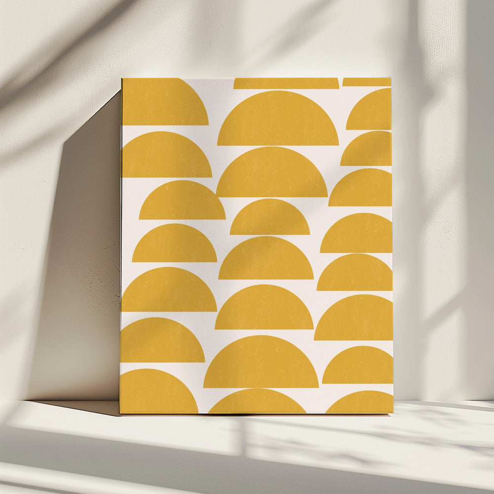 Hay Piles | Canvas