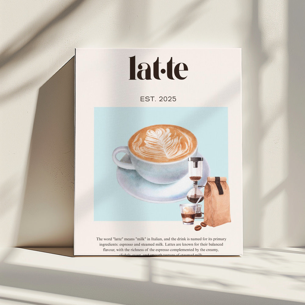 Latte | Leinwand