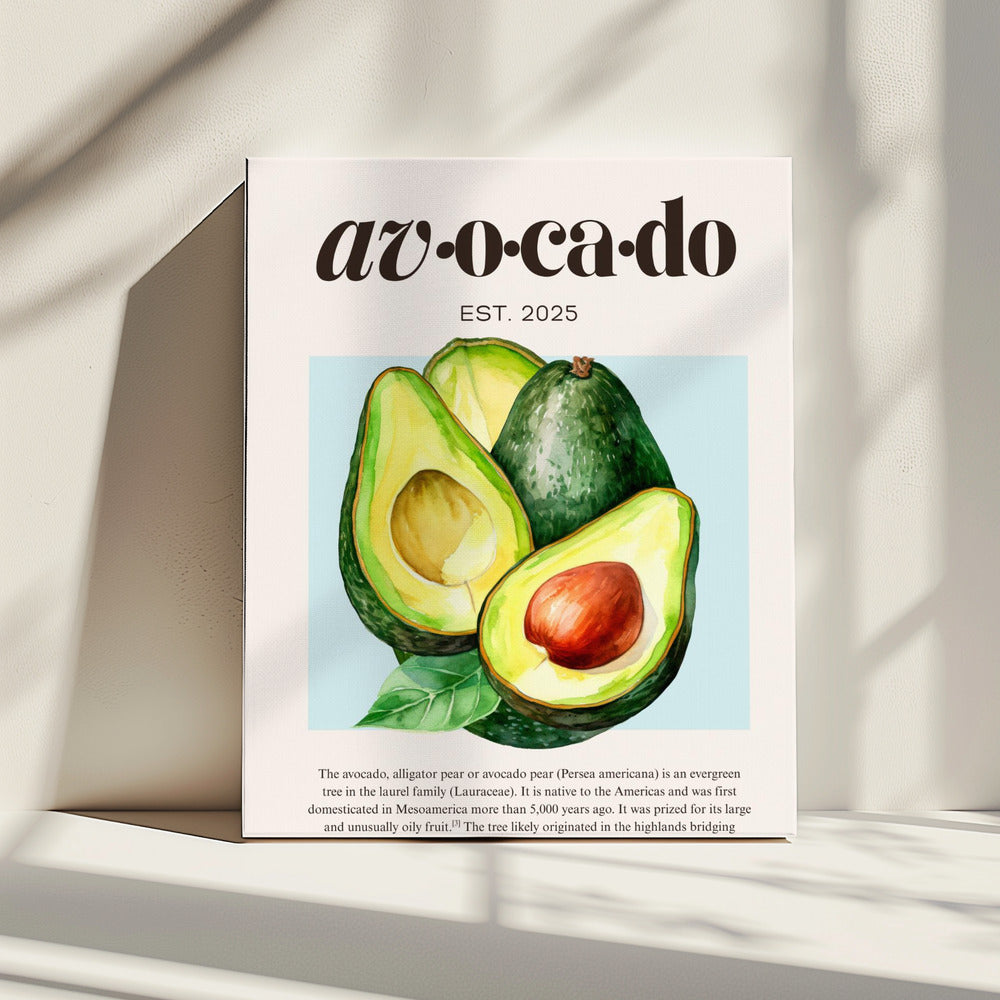 Avocado | Leinwand