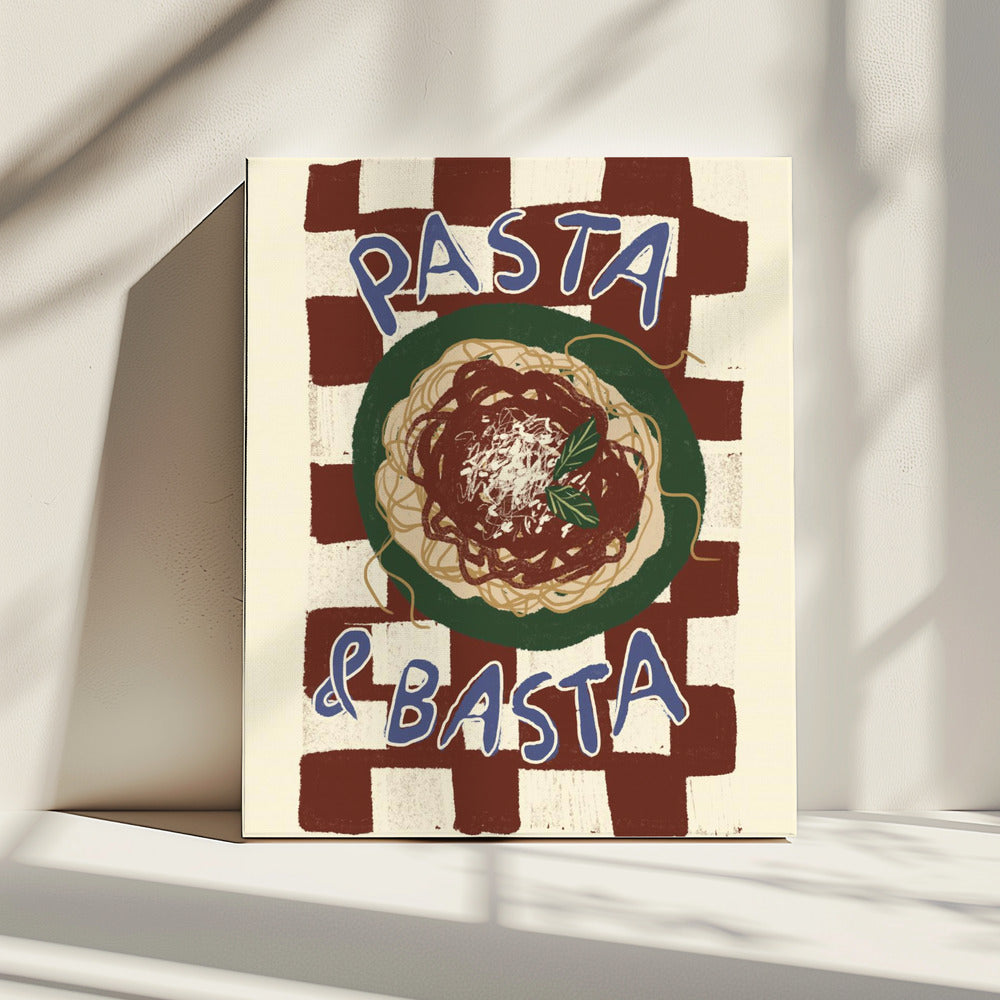 Pasta & Basta | Leinwand