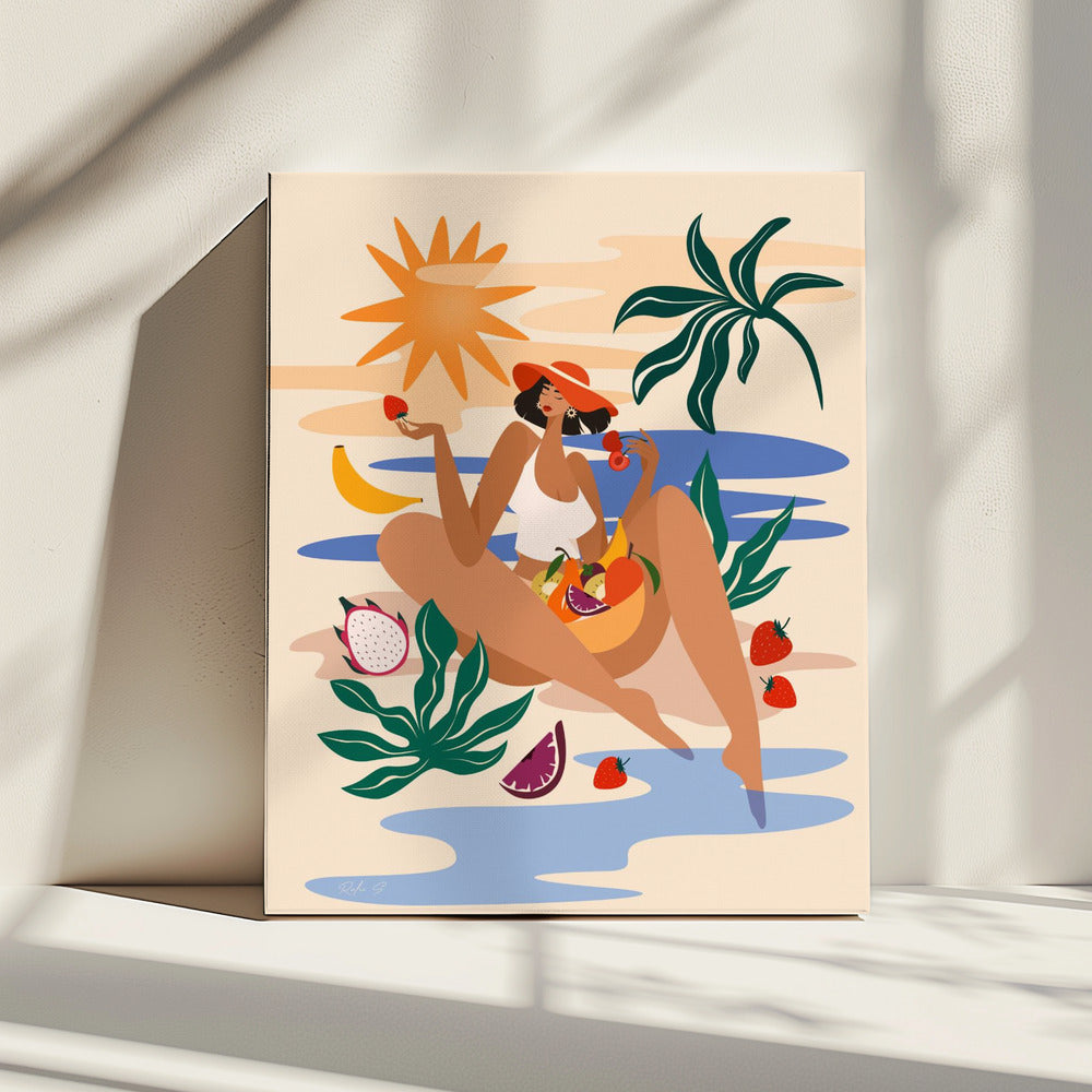 Süßer Sommer | Leinwand