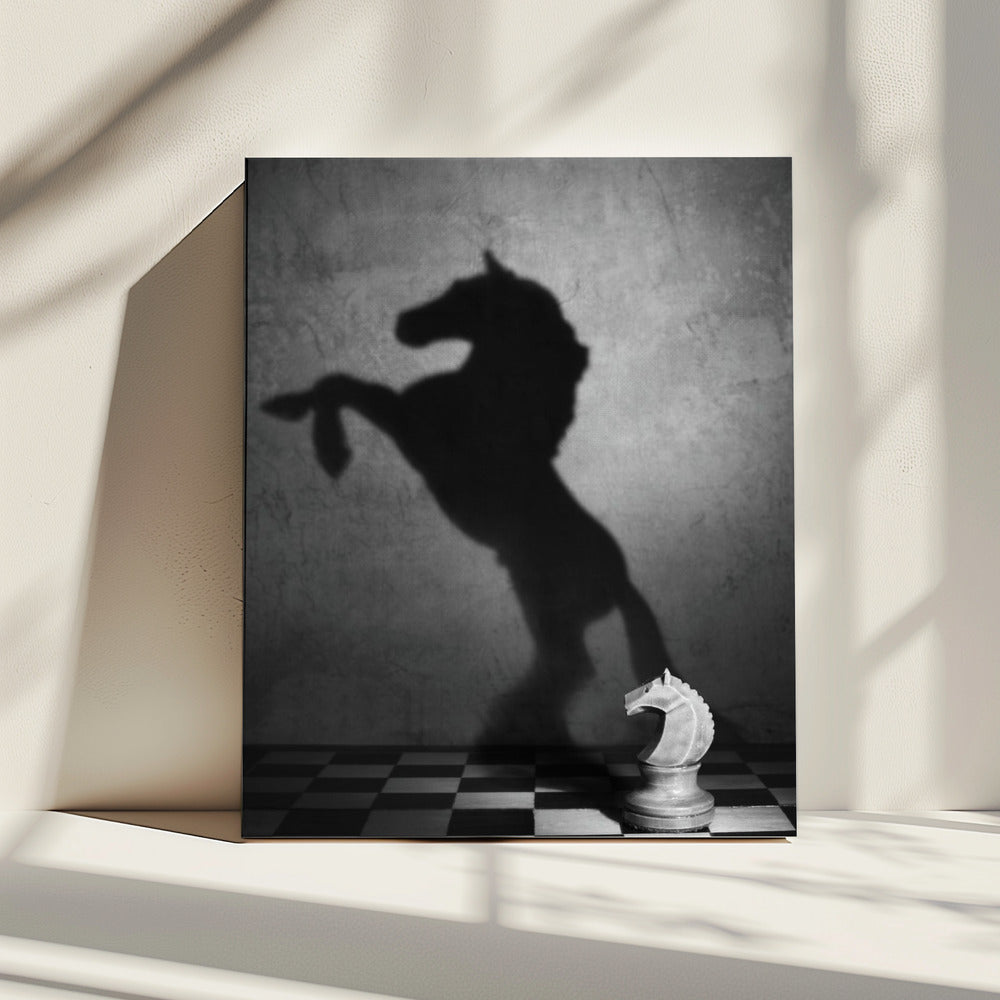 Die Seele eines Mustangs | Leinwand