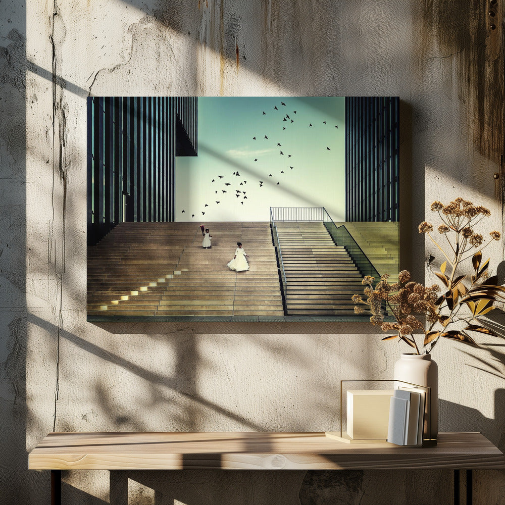 Frei wie ein Vogel... | Leinwand