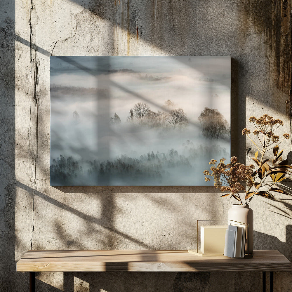 Winternebel | Leinwand