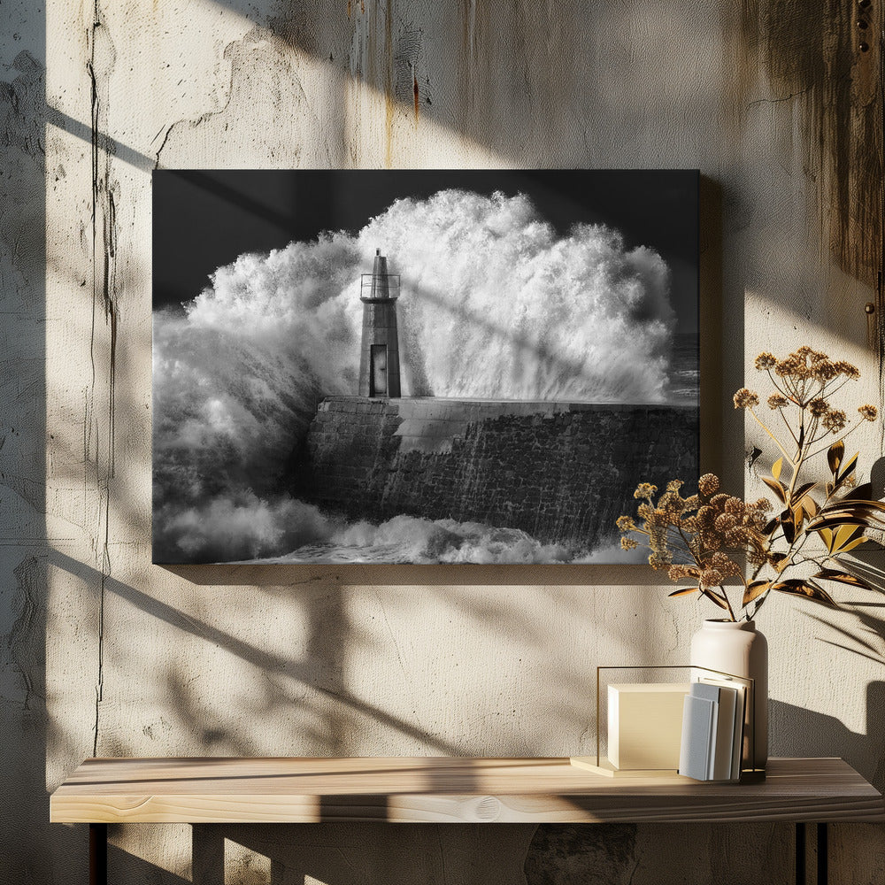 Der Leuchtturm | Leinwand