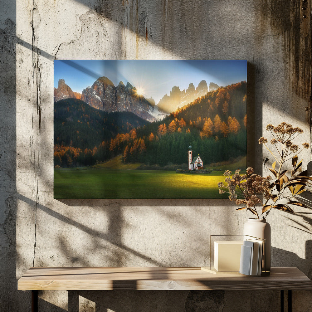 Santa Maddalena... | Leinwand