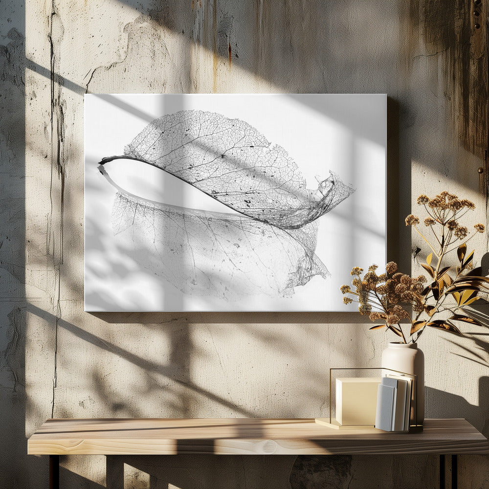 Das alte Blatt | Leinwand