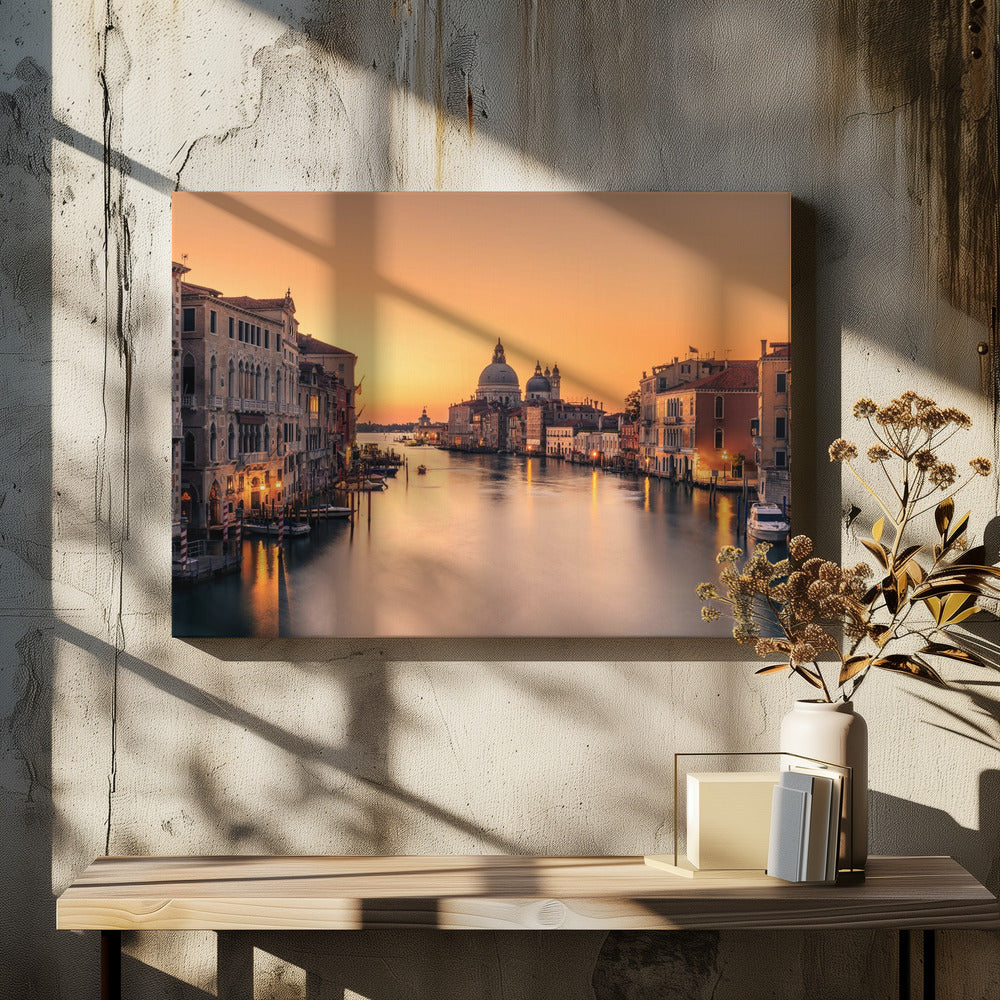 Morgendämmerung in Venedig | Leinwand