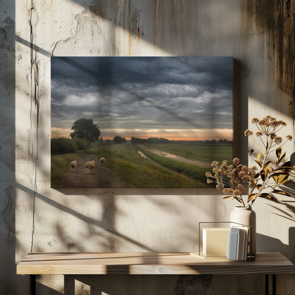 Wehende Wolken | Leinwand