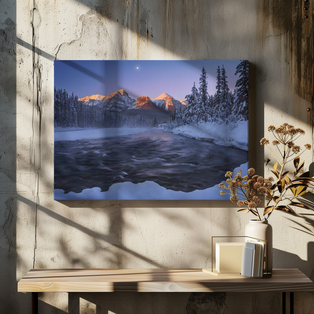 Winter Canadian Rockies | Canvas