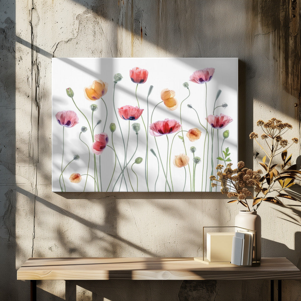 Papaver-Party | Leinwand