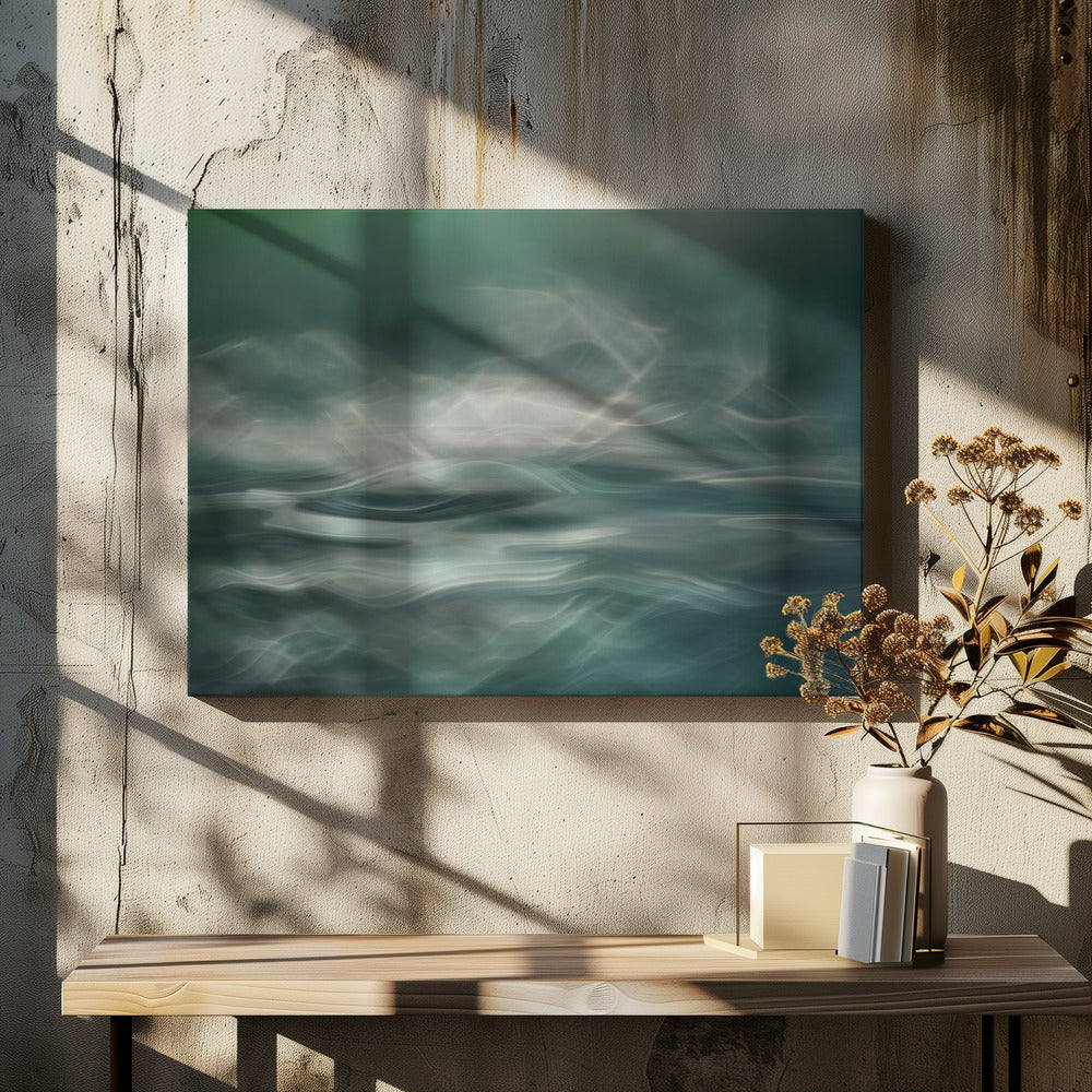 Nordische Winterlichter | Leinwand
