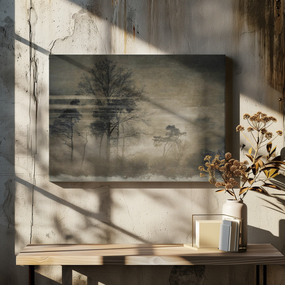 Alte Postkarte | Leinwand