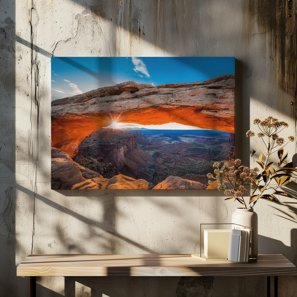 Sonnenaufgang am Mesa Arch | Leinwand