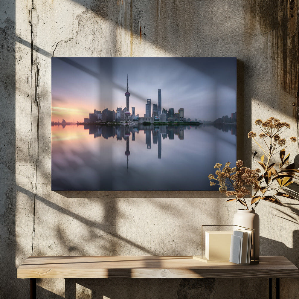 Guten Morgen Shanghai | Leinwand
