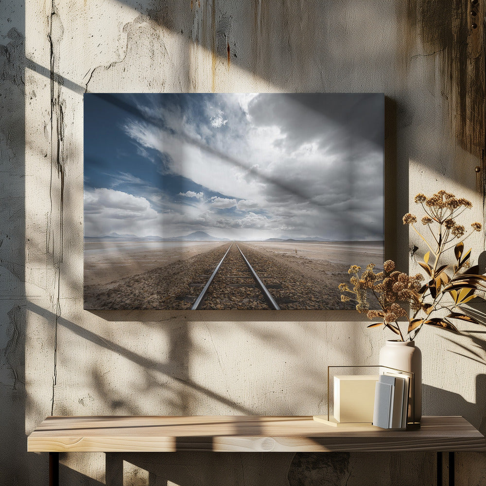 der lange Weg | Leinwand