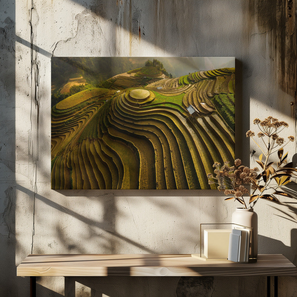 mu cang chai - vietnam | Leinwand