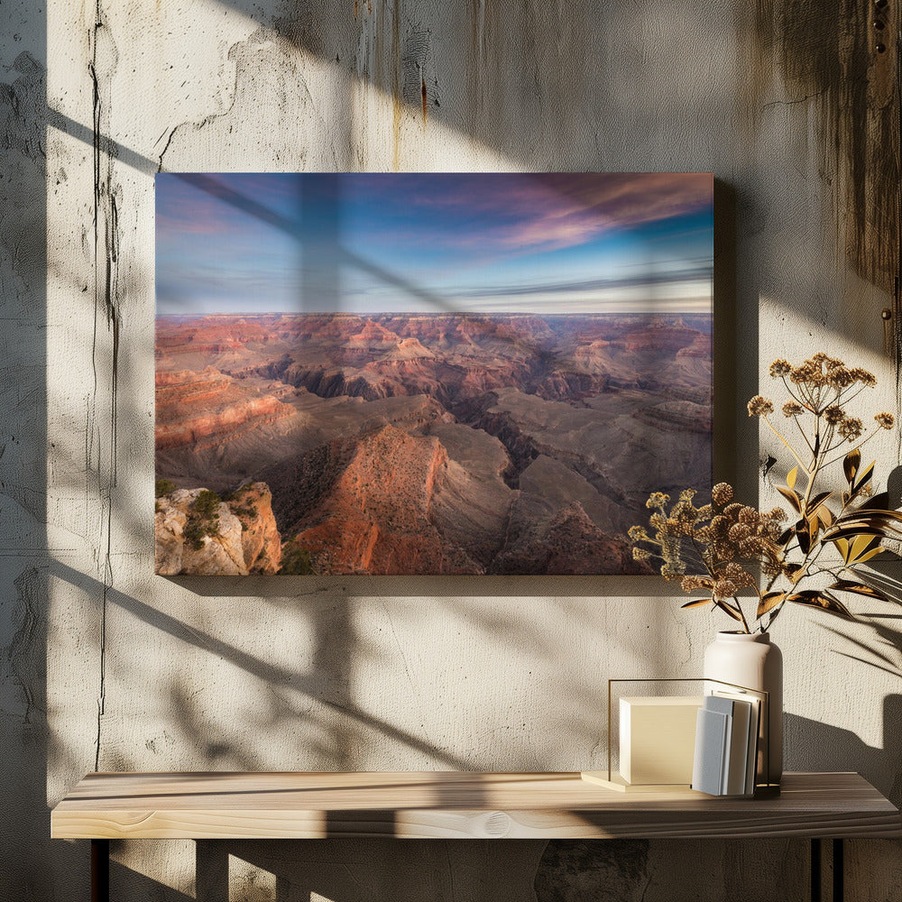 Sonnenaufgang am Südrand | Leinwand