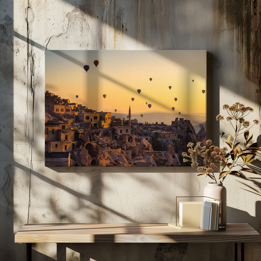 Sonnenaufgang über Kappadokien | Leinwand