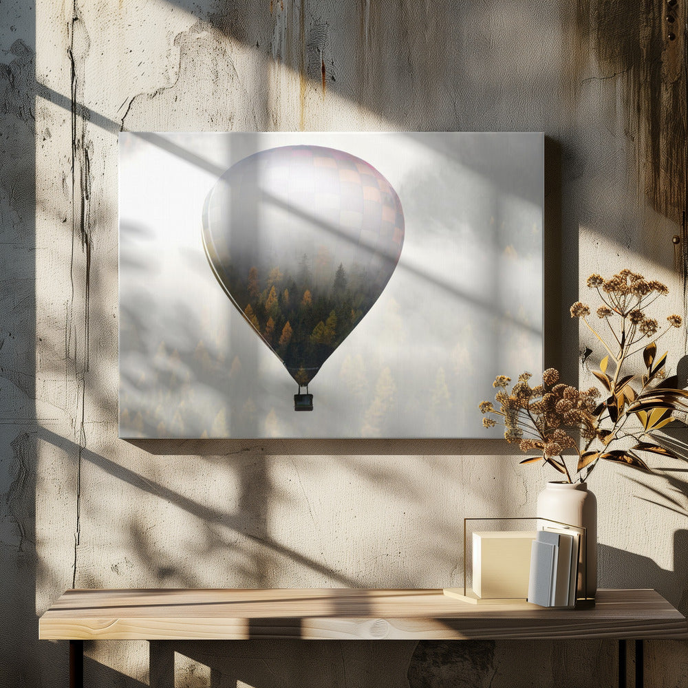 Verliere dich in der Welt | Leinwand