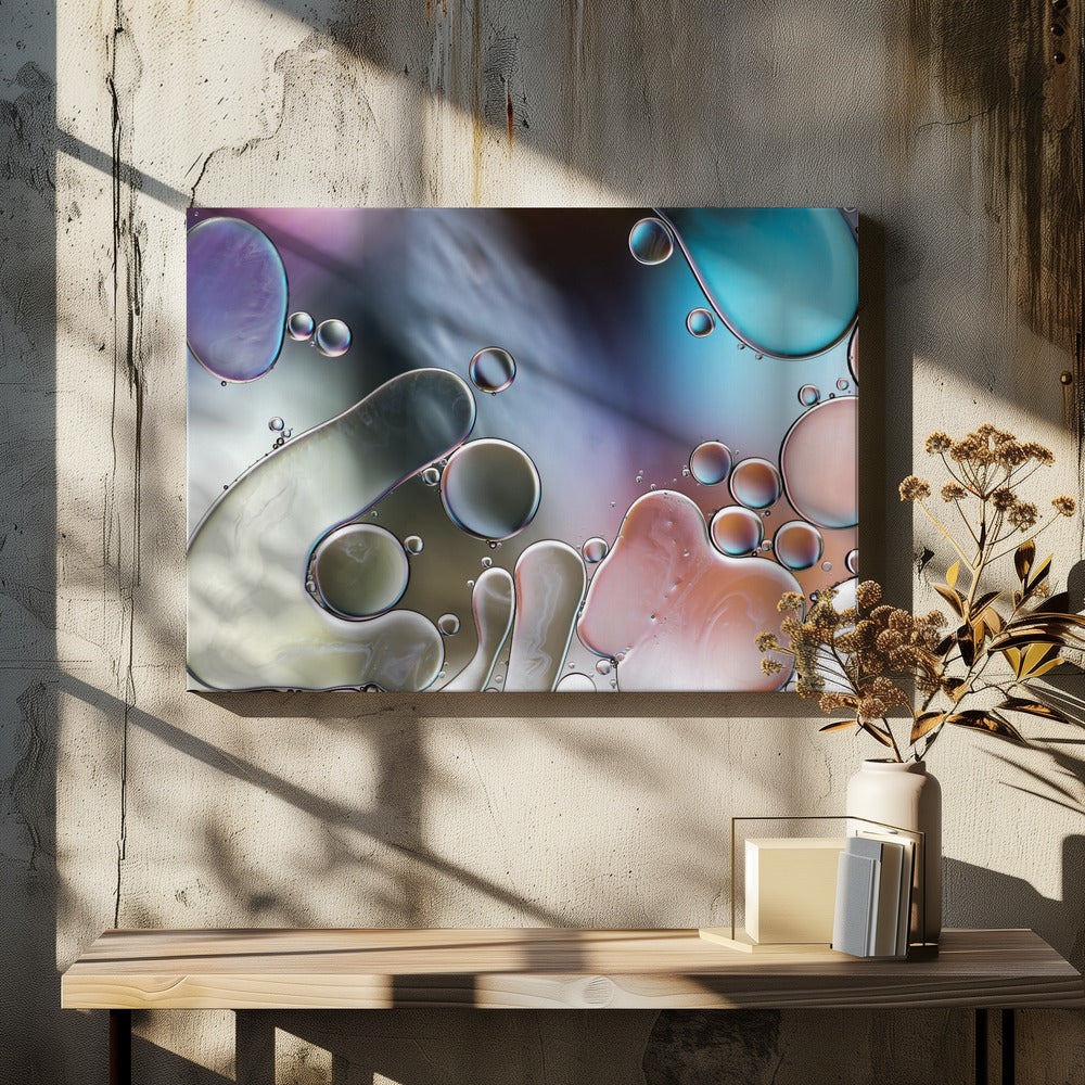 Öl und Wasser | Leinwand