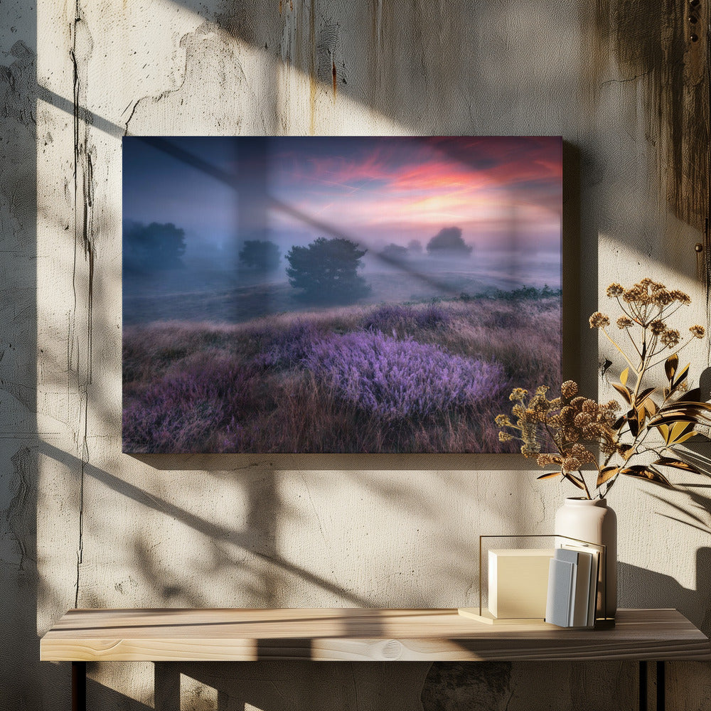 "Die Farben der Heide" | Leinwand