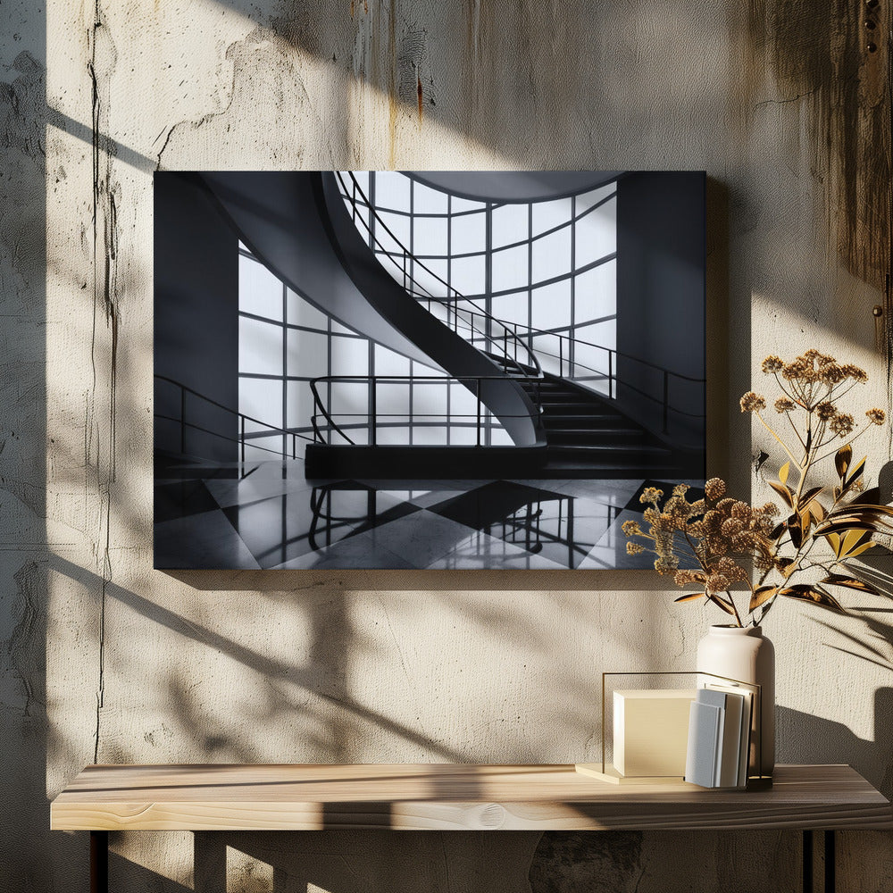 Der anmutige Aufstieg | Leinwand