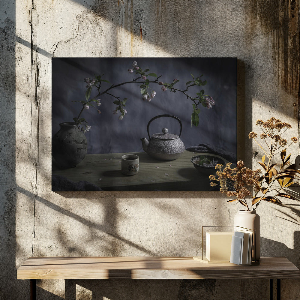 Japanischer Tee | Leinwand