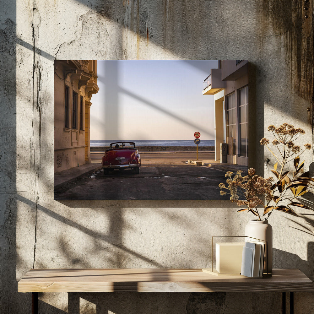 Sonnenuntergang beobachten - Havanna | Leinwand