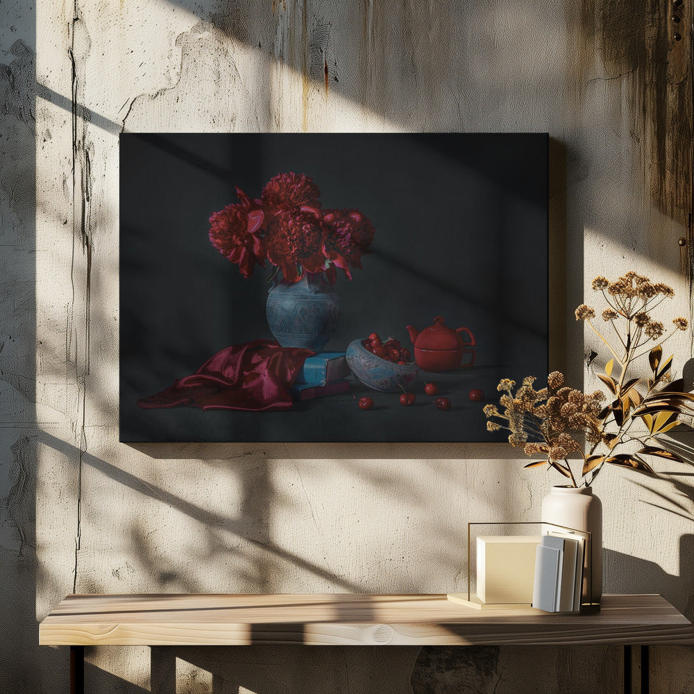 Roter Charme | Leinwand
