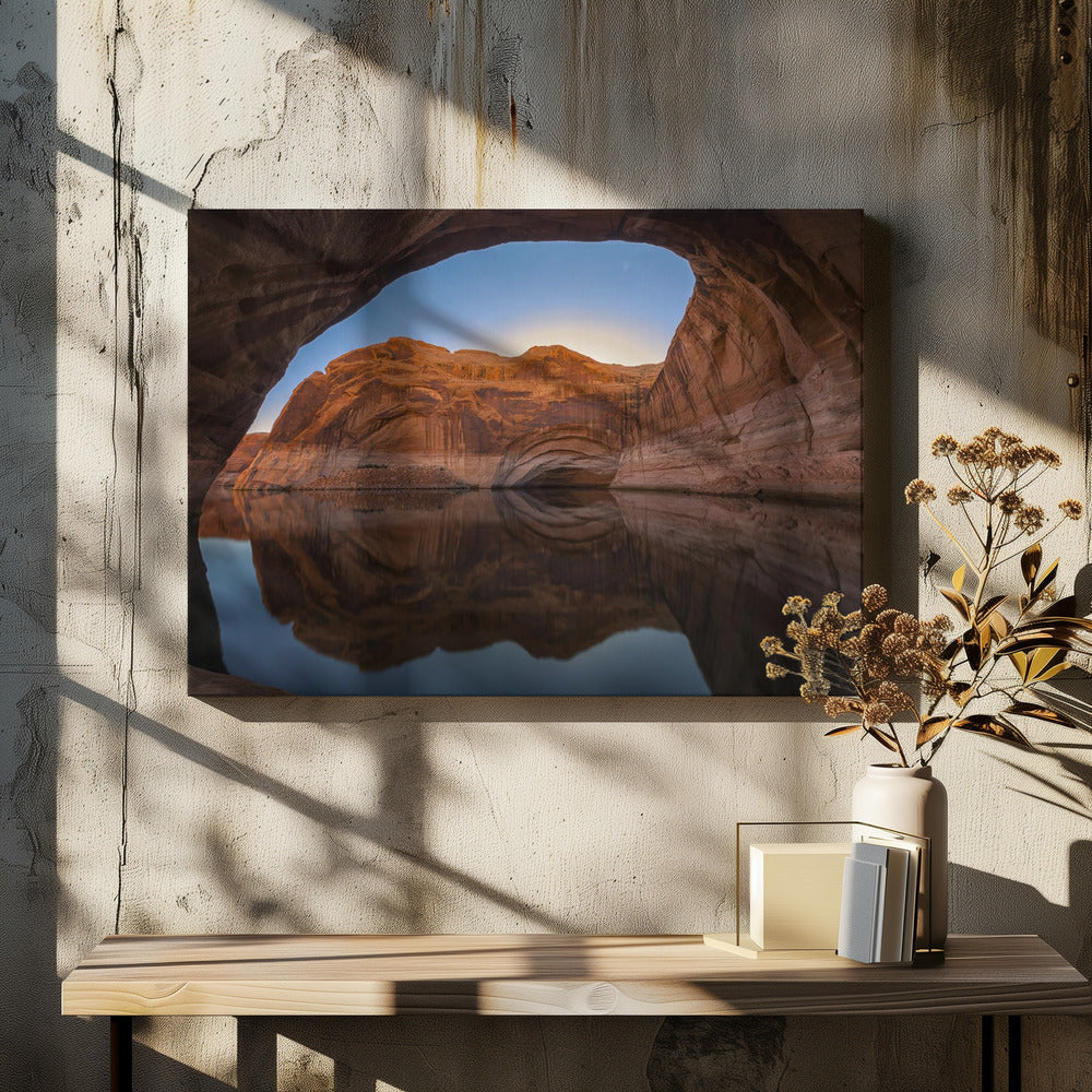 Kathedrale in der Wüste | Leinwand