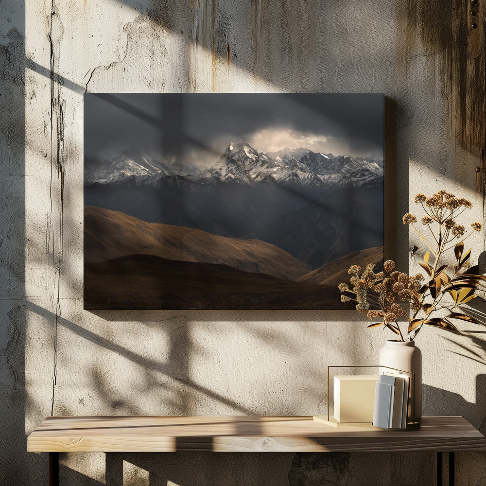 Snow Mountain Peak | Canvas
