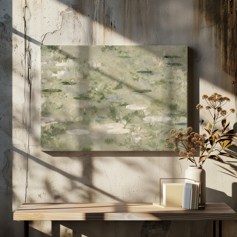 Der Parkteich | Leinwand