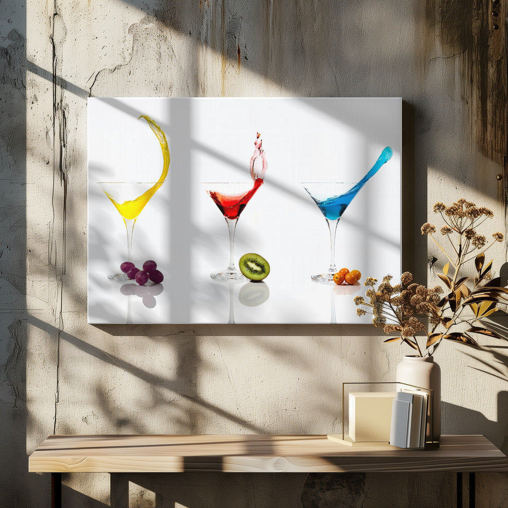Cocktails and Fruit | Canvas