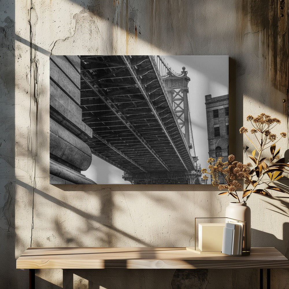 Manhattan Bridge – Brooklyn, New York | Leinwand
