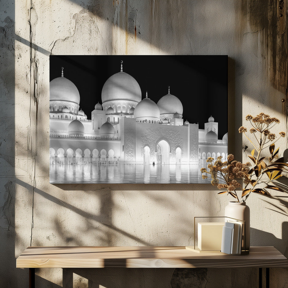 Light of Abu Dhabi Grand Mosque | Canvas