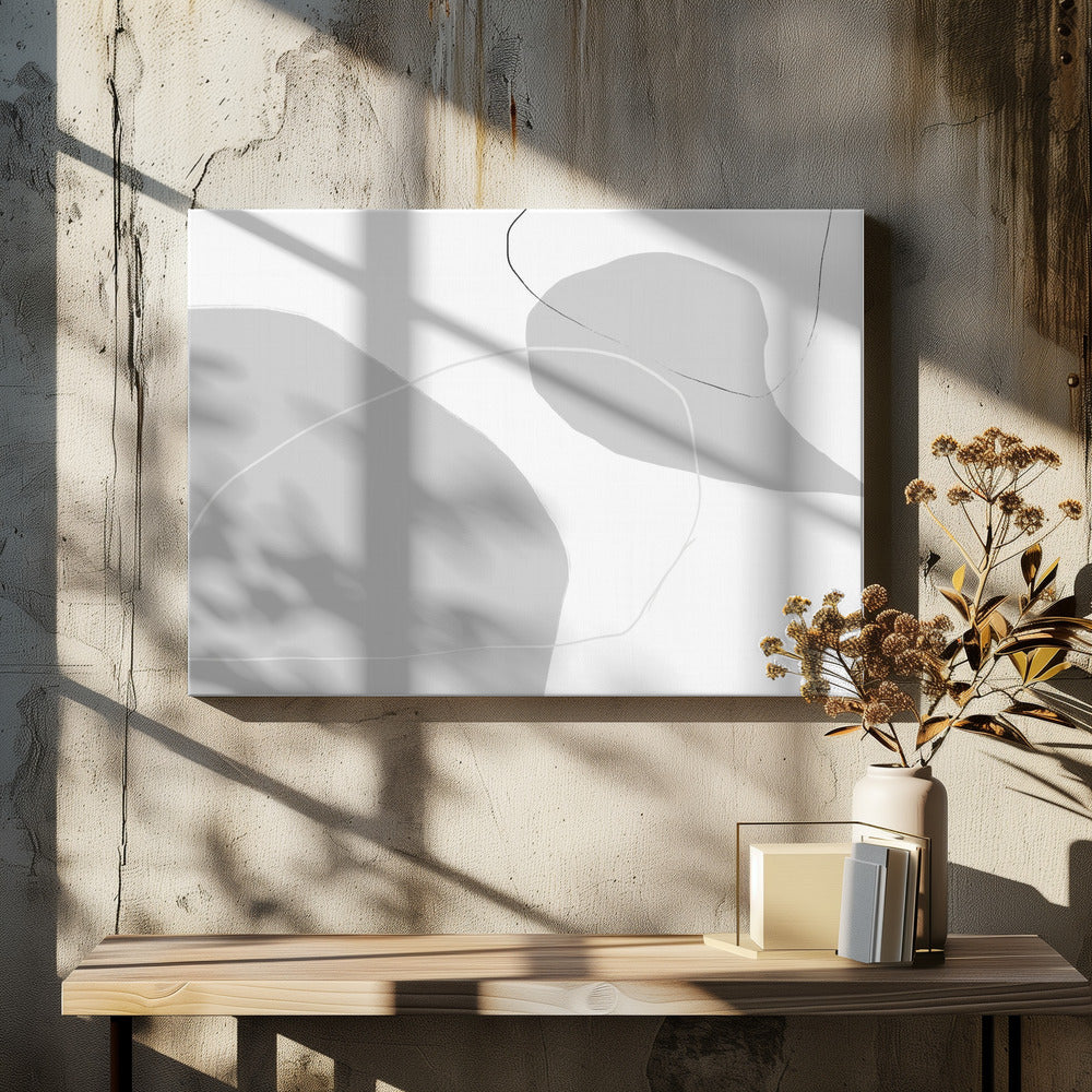 Flüstern des Minimalismus | Leinwand