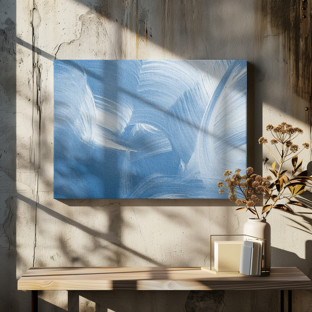 Acrylwellen | Leinwand