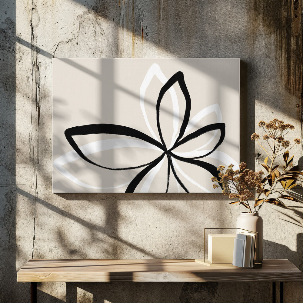 Abstrakte Blumen | Leinwand